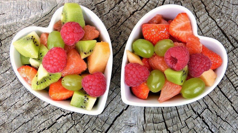 ผลไม้และผลเบอร์รี่สำหรับการลดน้ำหนักที่บ้าน